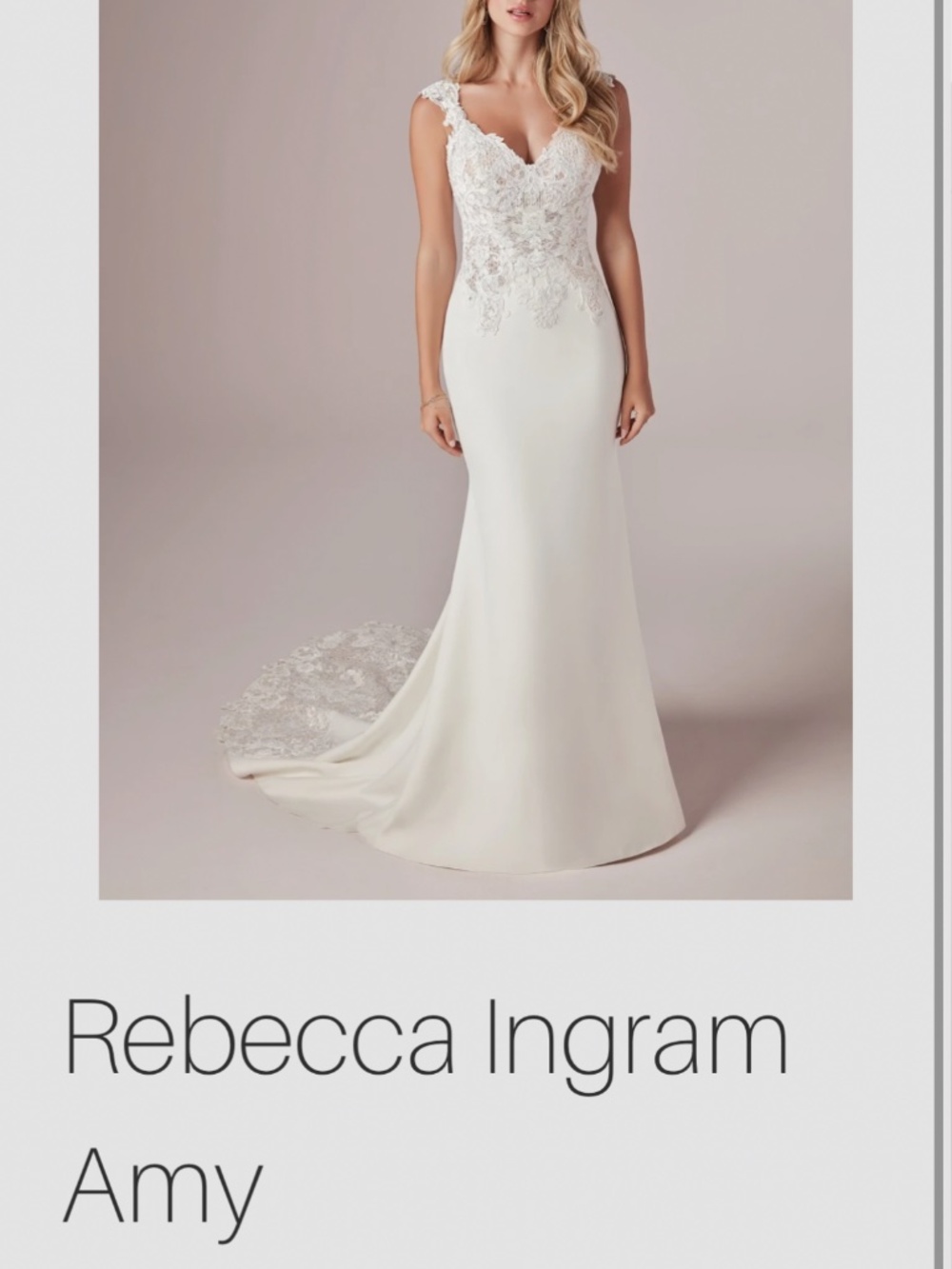 Maggie Sottero Rebecca Ingram Amy wedding dress